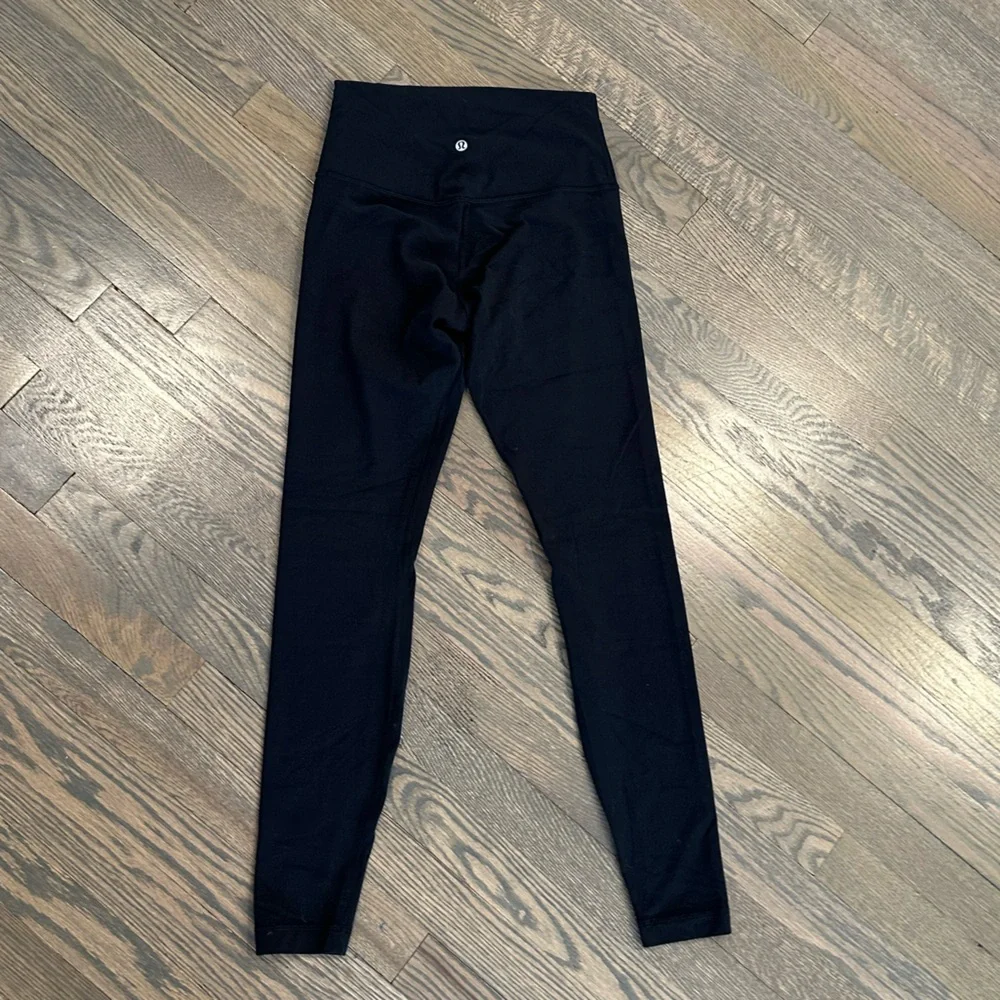 Lululemon Align Leggings, Full Length, Black, Size 6 - Picture 1 of 3